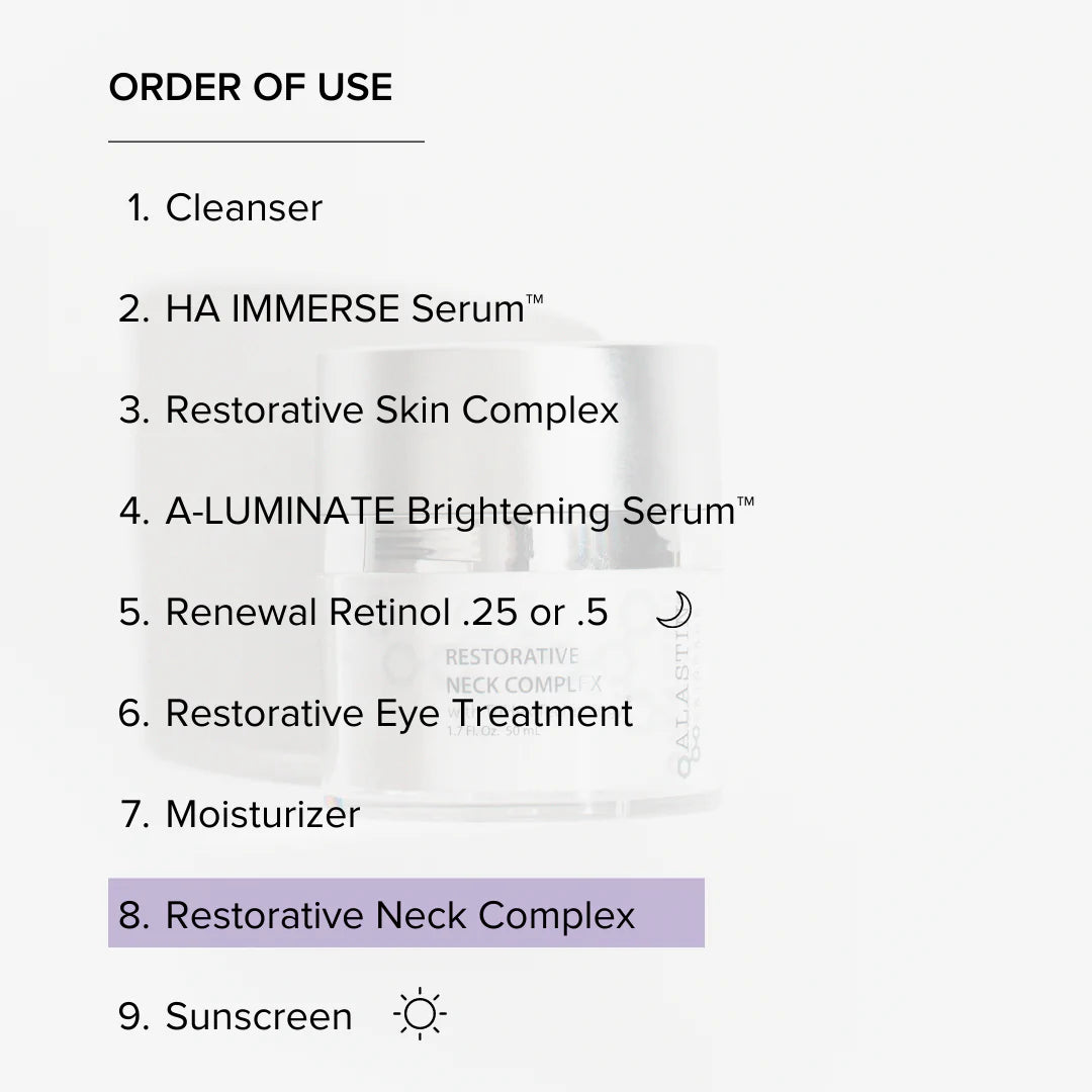Restorative Neck Complex with TriHex technology